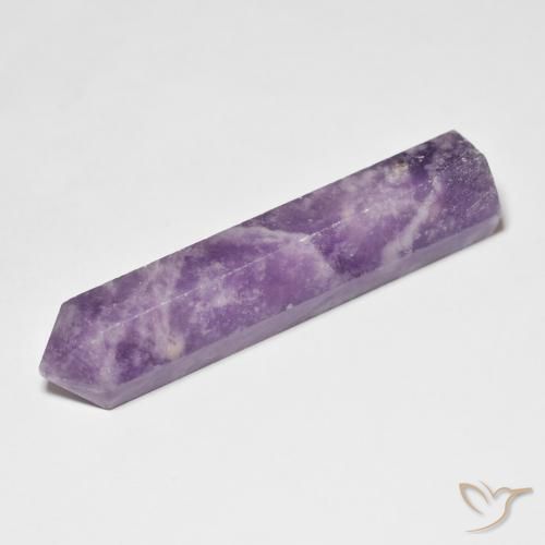 29.14ct Natural Malva Violeta Lepidolita, Chique, Opaco