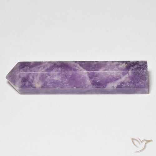 Lepidolita Malva Violeta Natural 29.14ct, Chique, Opaco
