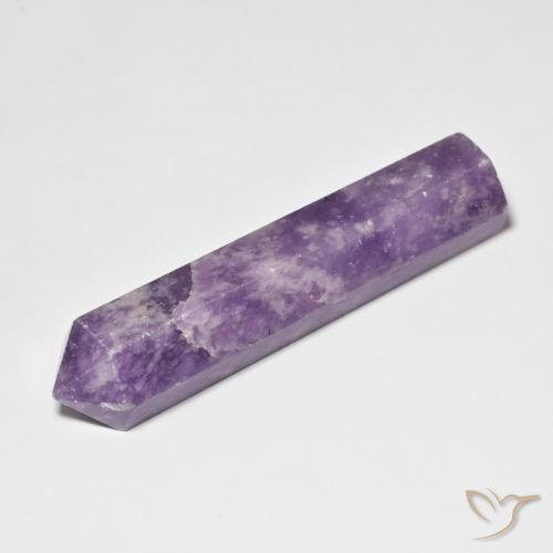 lepidolita Violeta Médio Profundo Natural 33.54ct, Forma extravagante, Opaco
