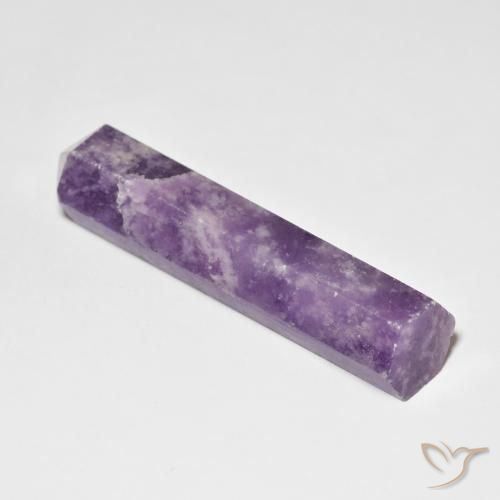 lepidolita Violeta Médio Profundo Natural 33.54ct, Forma extravagante, Opaco
