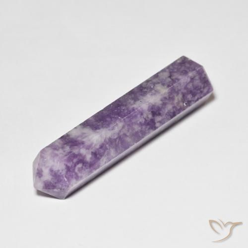 26.87ct Natural Malva Violeta Lepidolita, Chique, Opaco