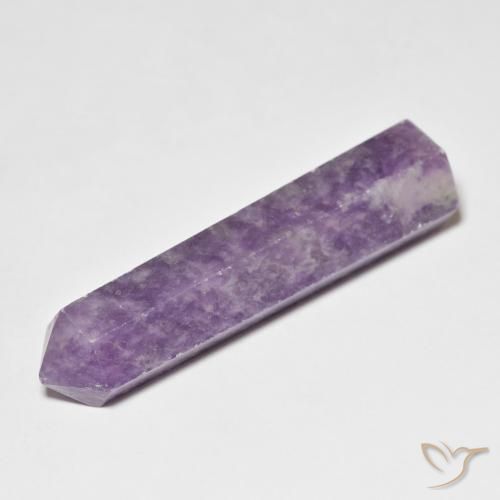 28.16ct Natural Violeta Médio Profundo Lepidolita, Chique, Opaco