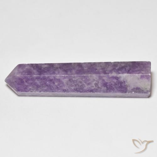 Lepidolita Violeta Médio Profundo Natural 28.16ct, Chique, Opaco