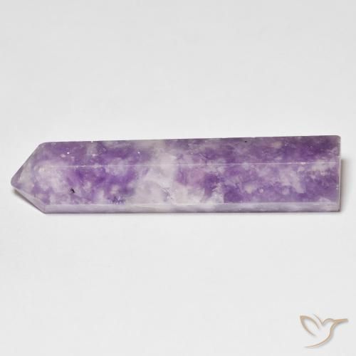 Lepidolita Malva Violeta Natural 27.54ct, Chique, Opaco