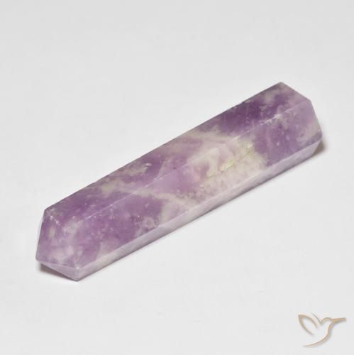30.02ct Natural Violeta avermelhado claro Lepidolita, Chique, Opaco