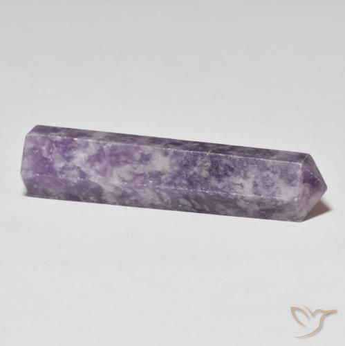 Lepidolita Violeta escuro Natural 27.55ct, Chique, Opaco