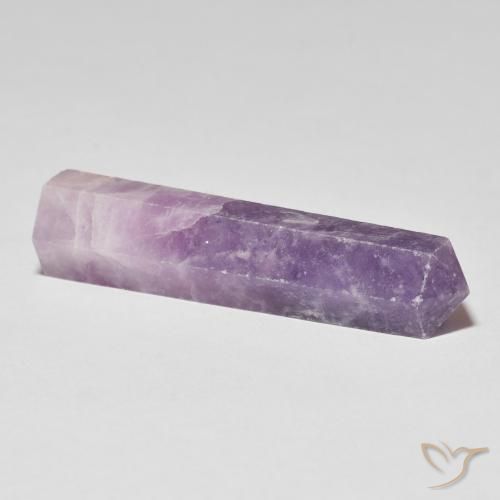 Lepidolita Roxo Uva Claro Natural 22.69ct, Chique, Opaco