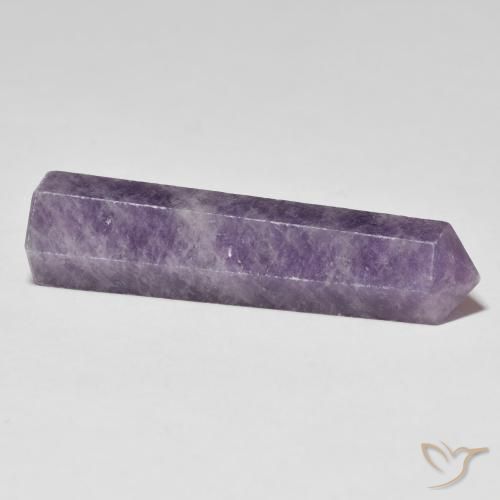 Lepidolita Violeta Médio Profundo Natural 26.71ct, Chique, Opaco