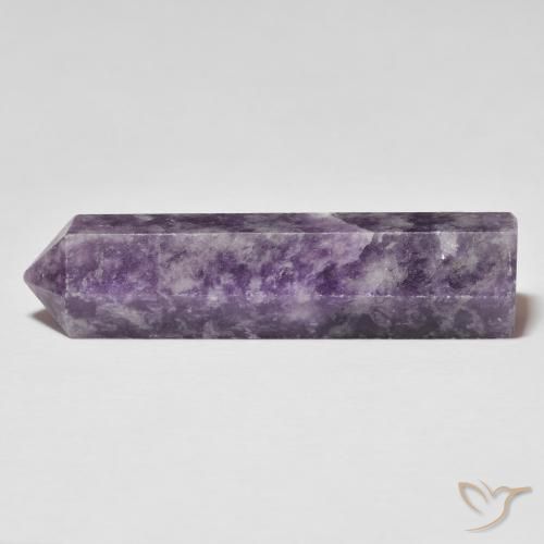 33.05ct Natural Violeta escuro Lepidolita, Chique, Opaco
