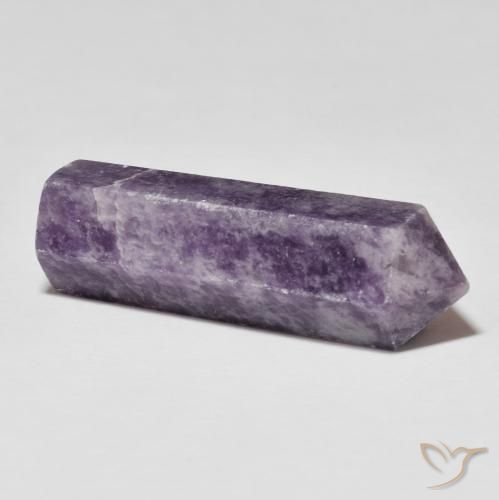 Lepidolita Malva Violeta Natural 32.08ct, Chique, Opaco