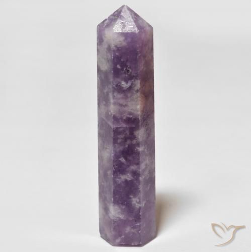 24.50ct Natural Malva Violeta Lepidolita, Chique, Opaco