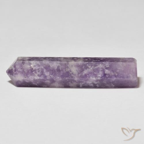 Lepidolita Malva Violeta Natural 24.50ct, Chique, Opaco