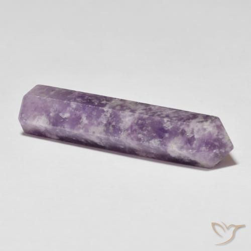 Lepidolita Malva Violeta Natural 24.50ct, Chique, Opaco