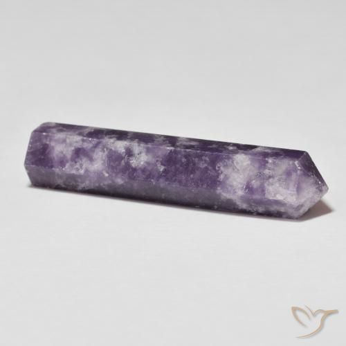 Lepidolita Violeta escuro Natural 24.60ct, Chique, Opaco