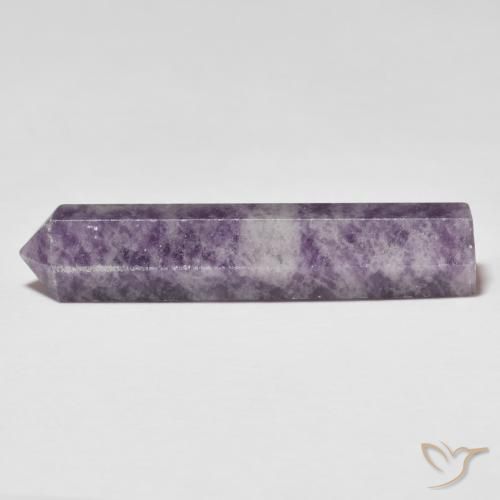 Lepidolita Malva Violeta Natural 23.98ct, Chique, Opaco