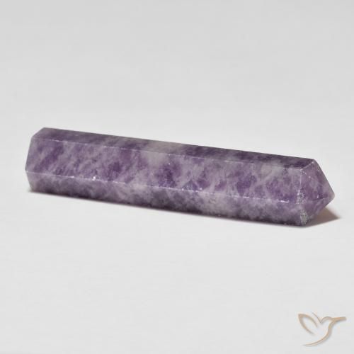 Lepidolita Malva Violeta Natural 23.98ct, Chique, Opaco