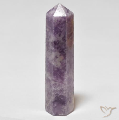 22.71ct Natural Malva Violeta Lepidolita, Chique, Opaco