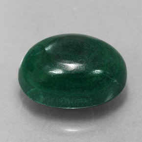 Malaquita verde natural 2,02ct, corte oval, opaco