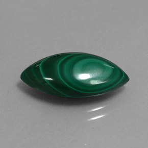 Malaquita Verde Multicolor Natural 7.72ct, Marquesa, Opaco