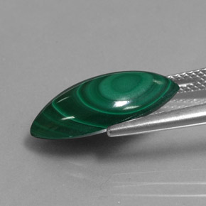 Malaquita Verde Multicolor Natural 7.72ct, Marquesa, Opaco