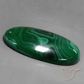 Malaquita Verde Natural 3000.00ct, oval, Opaco
