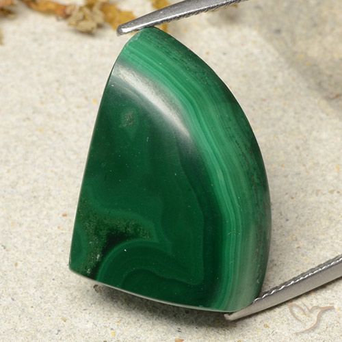 37.17ct Natural Verde Malaquita, Chique, Opaco