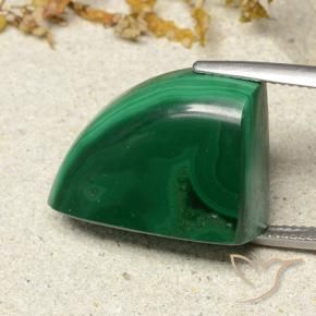 Malaquita Verde Natural 37.17ct, Chique, Opaco