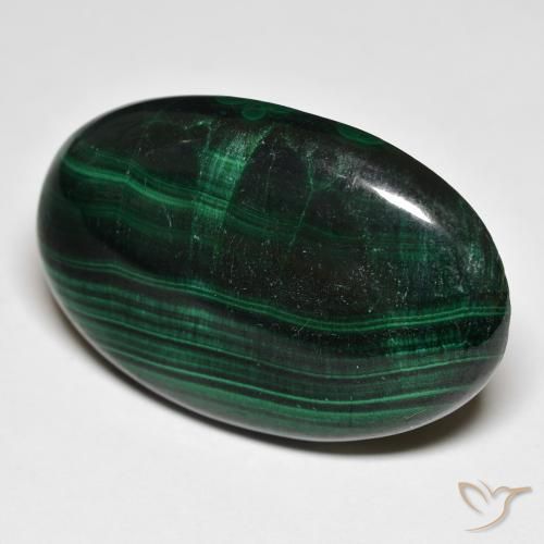 37.71ct Natural verde escuro Malaquita, oval, Opaco