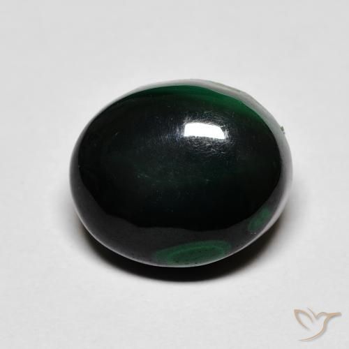 7.96ct Natural Verde Malaquita, oval, Opaco