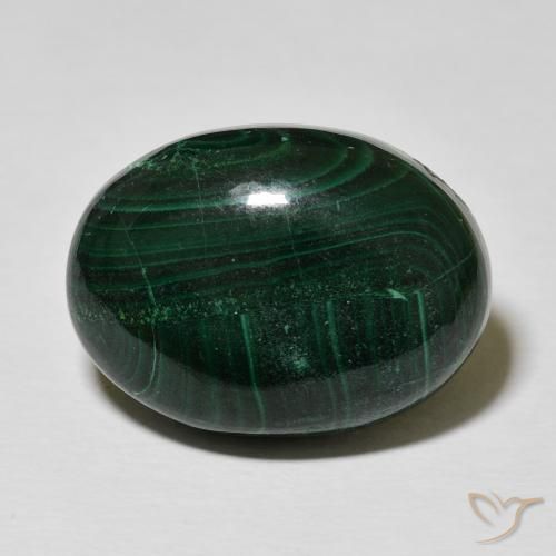 29.26ct Natural Verde Multicolor Malaquita, oval, Opaco