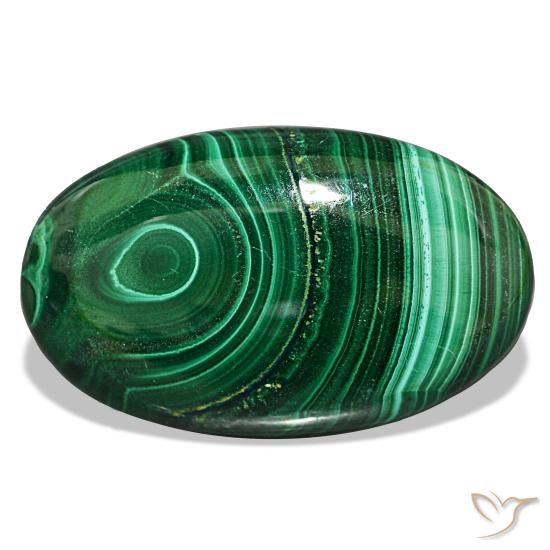 30.82ct verde malaquita, oval, opaco