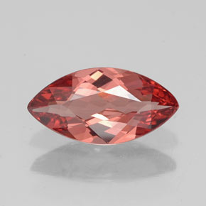 Granada malaia rosa natural 2,23ct, marquise, VVS