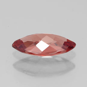 Granada malaia rosa natural 2,23ct, marquise, VVS