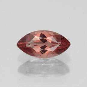 Granada malaia rosa natural 1,86ct, marquise, VVS