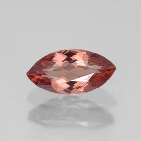 Granada malaia rosa natural 1,88ct, marquise, VVS-VS