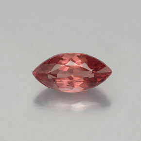 Granada malaia rosa natural 1,48ct, marquise, VS