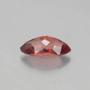 Granada malaia rosa natural 1,48ct, marquise, VS