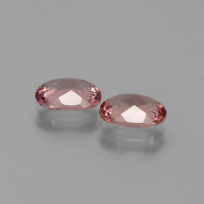 Pedras preciosas de Malaya Garnet rosa rosa natural de  ct, Almofada cortada, VVS