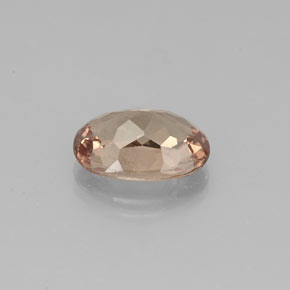 Granada malaia rosa natural 0,98ct, corte oval, VS