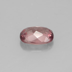 Granada malaia rosa natural 1,01ct, almofada cortada, VS