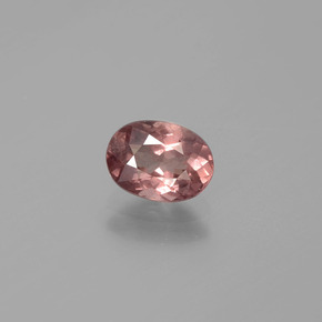 Malaya Garnet Rosa Natural 1.09ct, Corte Oval, VS-SI