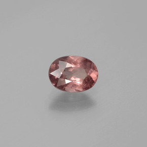 Malaya Garnet Rosa Natural 1.09ct, Corte Oval, VS-SI