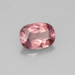 Malaya Garnet Rosa Natural 1.10ct, Almofada cortada, VS