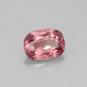 Granada malaia rosa natural 1,12ct, almofada cortada, VS-SI