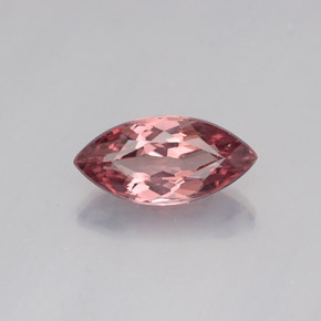 Granada malaia rosa natural 1,31ct, marquise, VS-SI
