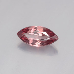 Granada malaia rosa natural 1,31ct, marquise, VS-SI