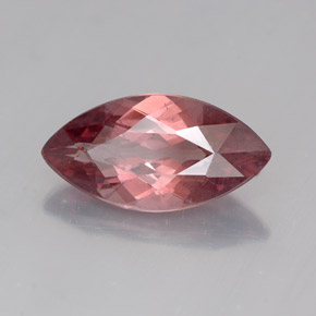 Granada malaia rosa natural 2,63ct, marquise, VS