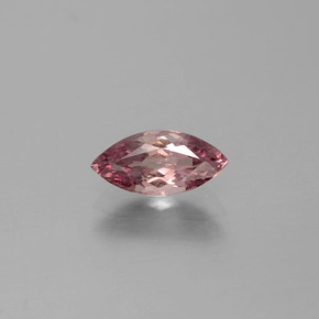 Granada malaia rosa natural 0,97ct, marquise, VS