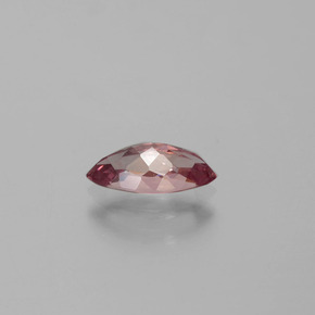 Granada malaia rosa natural 0,97ct, marquise, VS
