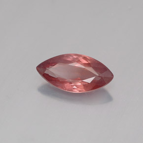 Granada malaia rosa natural 1,21ct, marquise, VS